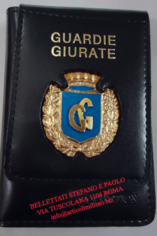 Pendif - Distintivo GUARDIE GIURATE - GG